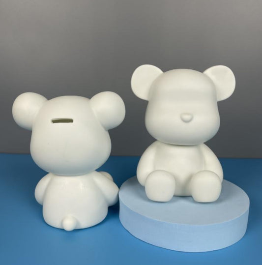 18cm Squat Bear MoneyBox